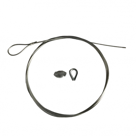 Комплект 3,0м для концевых столбов с замком