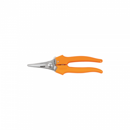 Ножницы для сбора винограда 19 см из нержавеющей стали с узким лезвием KUKER art.85S